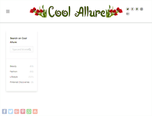 Tablet Screenshot of coolallure.com